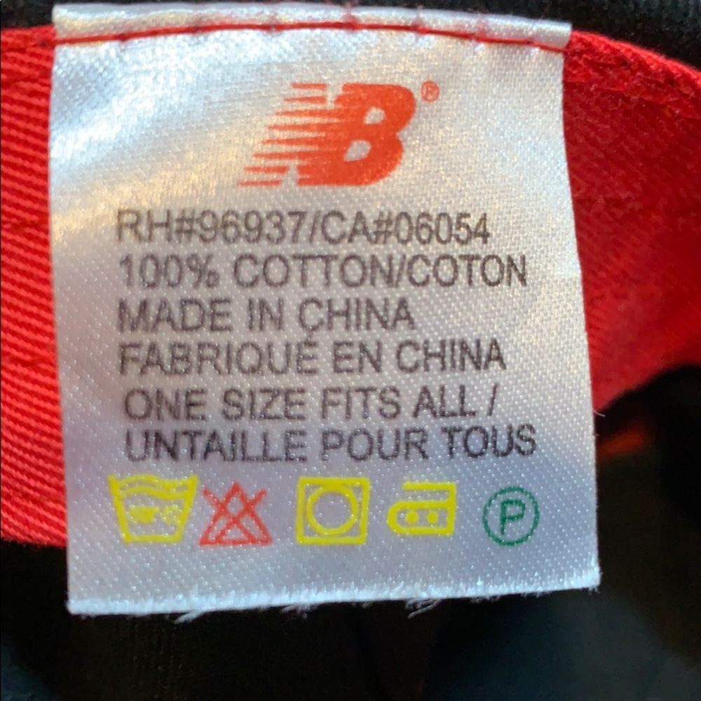New Balance Logo Cotton Dad Baseball Cap - Picture 4 of 5